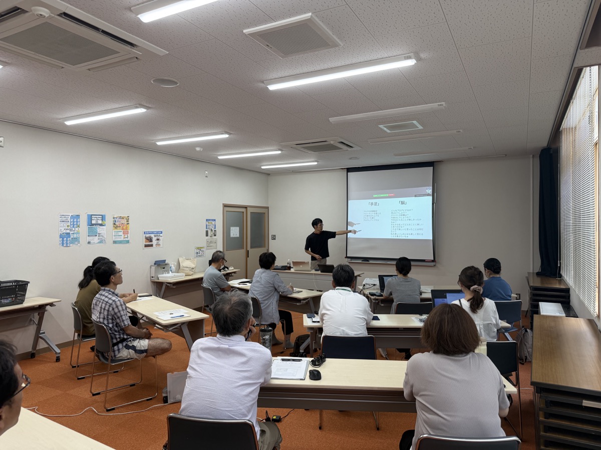 長野県内でのAI活用講座の様子